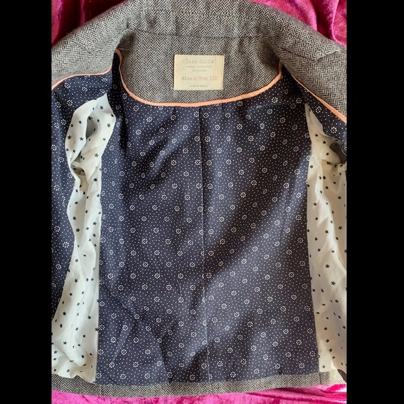 ZARA Girls Fall Blazer SIZE 4/5 - Picture 6 of 7